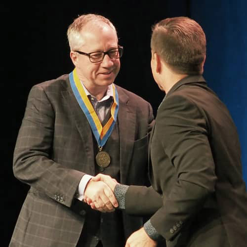 Redner mit CSP-Auszeichung Redner mit CSP-Auszaichnung